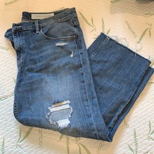 Treasure & Bond Baggy Crop Jeans